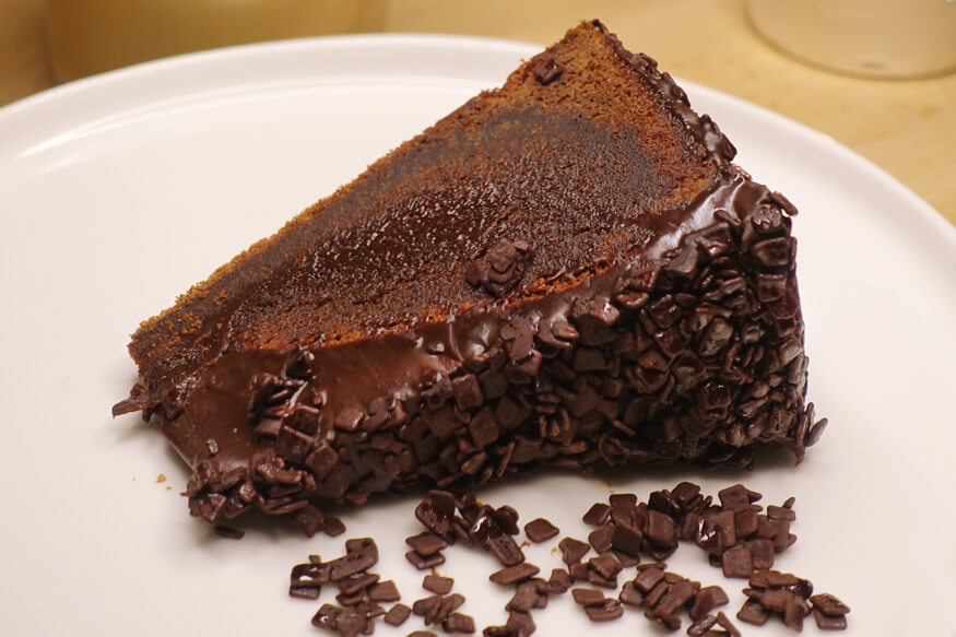 Торт «Брауни» очень шоколадный