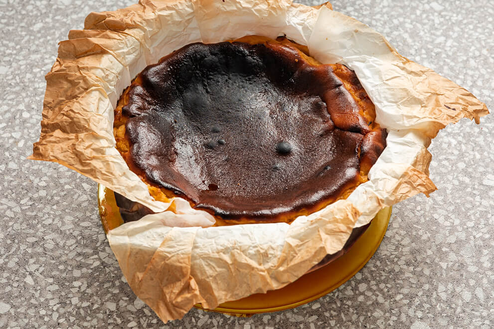 Cheesecake “Basque” Оrange